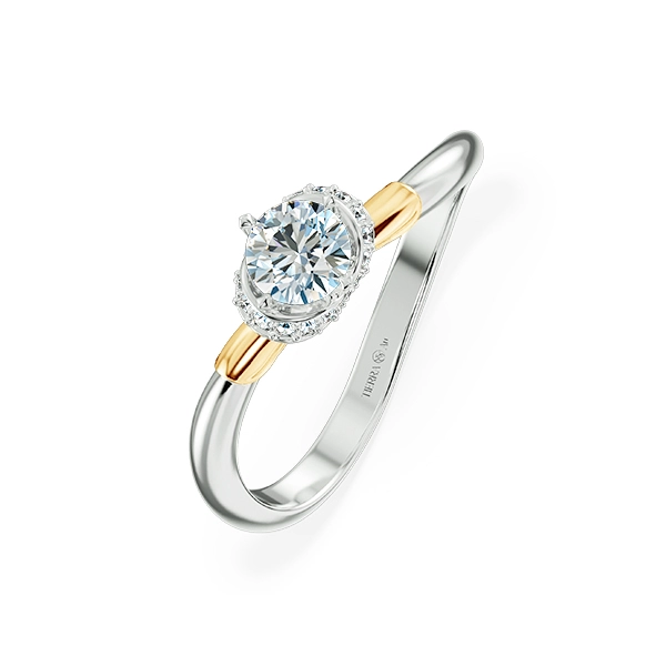 Nhẫn đính hôn Kim cương Princess Brooch NCH5406 3